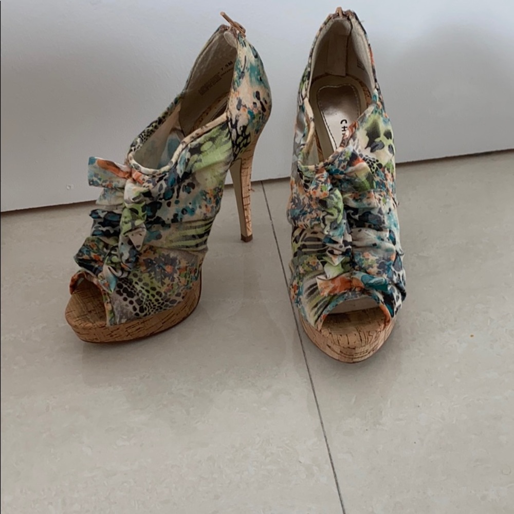 Patterned High Heels